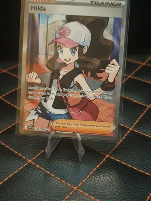 Hilda wht 164/086 pokemon card