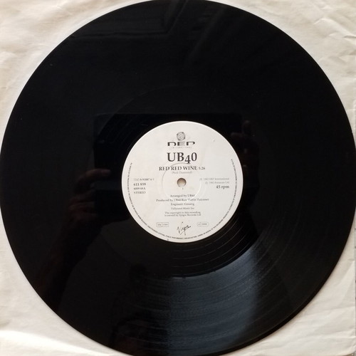 UB 40 Red Red Wine vinyl record, reggae