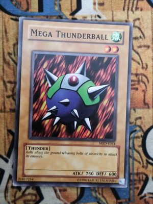 Mega Thunderball Yu-Gi-Oh! κάρτα σαν καινούργιο