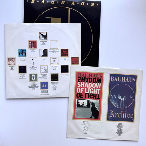 Bauhaus 1979-1983 2xLP used, 1st UK 1985, gatefold with inserts