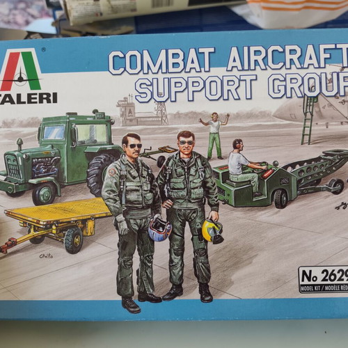 Italeri Combat Aircraft Support Group model kit 1/48 scale