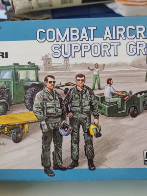 Italeri Combat Aircraft Support Group model kit 1/48 scale