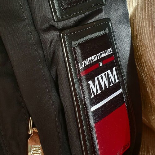 MWM backpack new, black, 43x34 cm