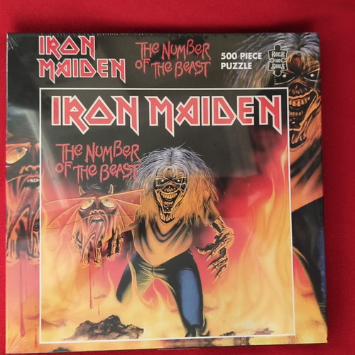 Iron Maiden The Number Of The Beast 500 Piece Puzzle mint sealed