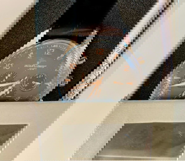 Ανδρικό ρολόι Jacques Lemans Chronograph – Αχρησιμοποίητο