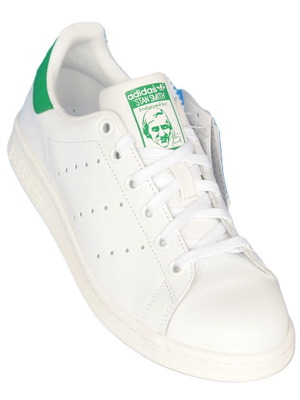 Adidas Stan Smith sports shoes new, size 38.5, white and green