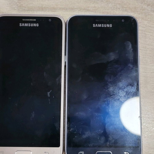 Samsung Galaxy J3 used, for parts, pack of 2 phones