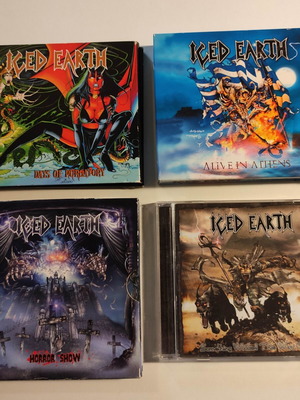 Iced Earth 4 CD set used metal albums