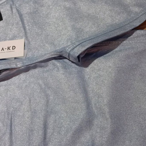 Jeans with shine new, blue, size large