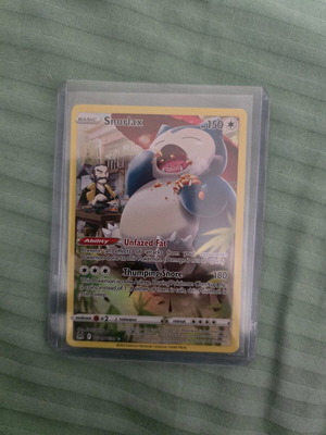 Snorlax Pokémon card new