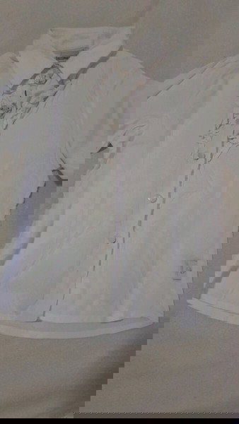 Άσπρο πουκάμισο για κορίτσια 4-6 χρονών, Matou France