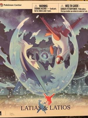 Latias Latios φιγούρα καινούρια σφραγισμένη