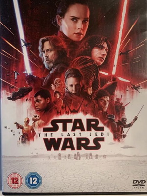 Star Wars The Last Jedi DVD, adventure sci-fi