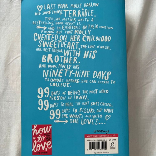 99 Days by Katie Cotugno like new English book