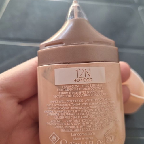 Lancome Idole Liquid Foundation 12N used