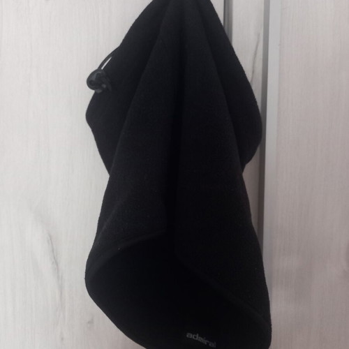 Admiral black neck warmer fleece new