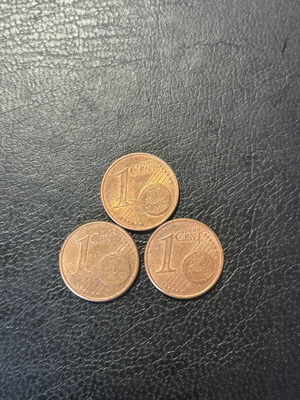 Euro coins used in good condition