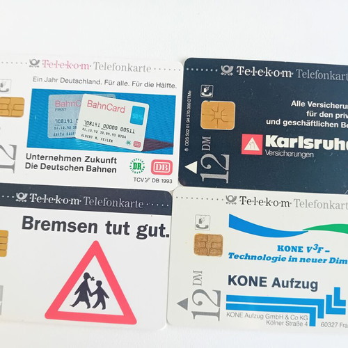 Phone cards Germany pack of 4 like new