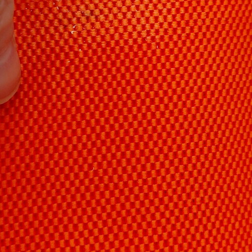 Wide elastic orange belt like new adjustable