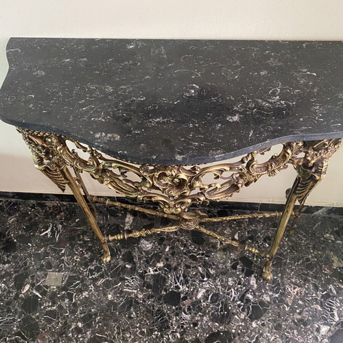 Entrance furniture - console with marble