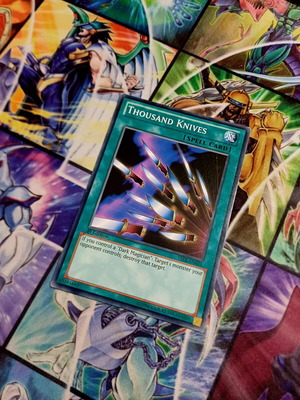 Thousand Knives YSYR 1st Edition Yu-Gi-Oh! spell card