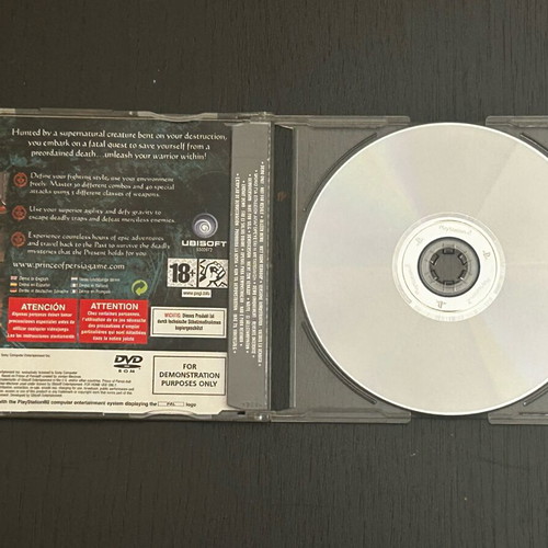 Prince of Persia Warrior Within PS2 promo edition like new