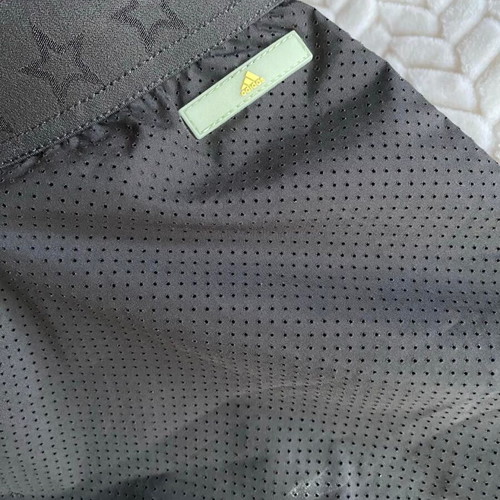 Adidas women's sports shorts used, size M, olive color
