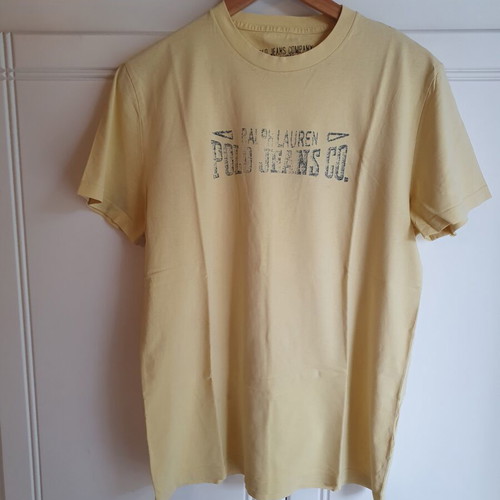 Polo Jeans Company Ralph Lauren T-shirt medium, like new, yellow