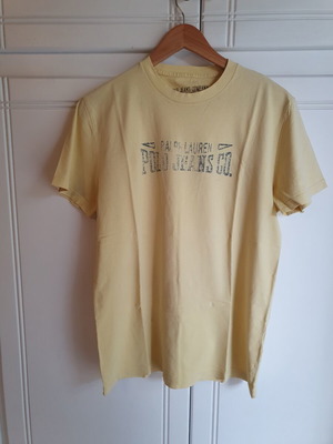 Polo Jeans Company Ralph Lauren T-shirt medium, like new, yellow