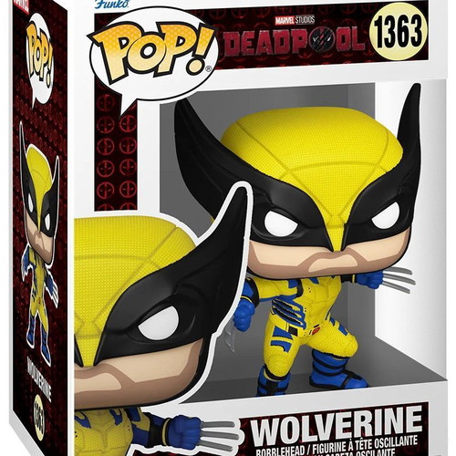 Funko Pop! Marvel Wolverine figure new with bobblehead