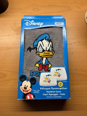 Disney car headrest covers set of 2 new