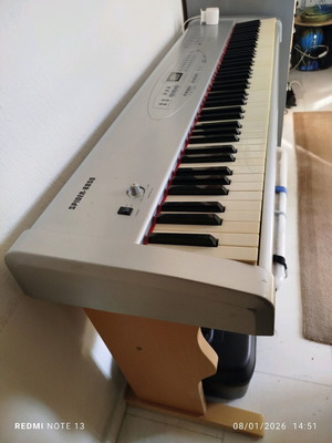 Harmonium 52 keys used with 55 instruments and 36 demo music
