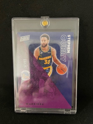 Stephen Curry Purple Prizm Refractor Card 2023 like new