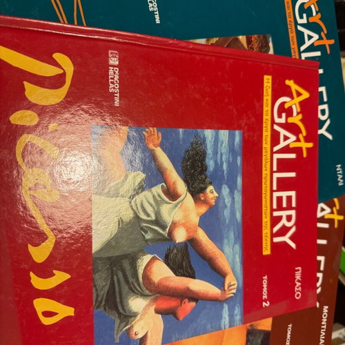 Art Gallery books Picasso, Dalí and Modigliani new