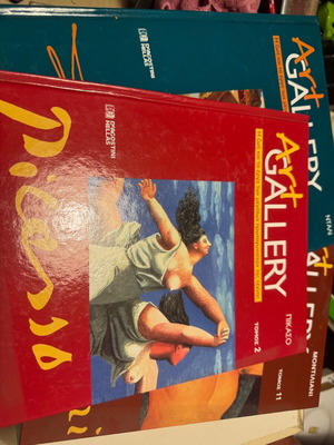 Art Gallery books Picasso, Dalí and Modigliani new