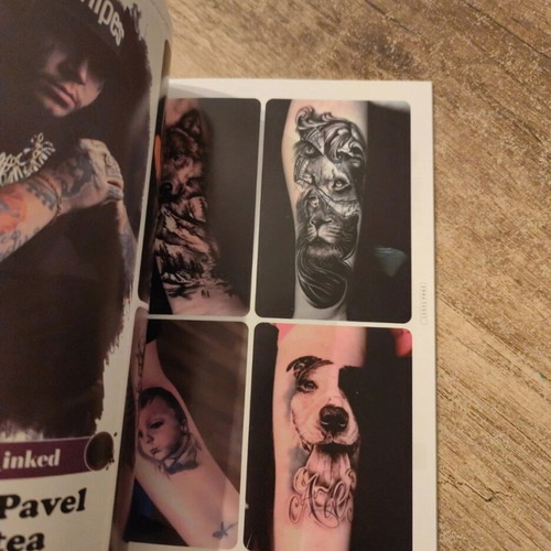 Tattoo magazine new, 176 pages with artists and designs