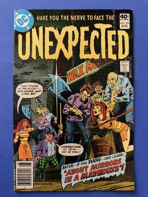 Unexpected 201 comic used, English