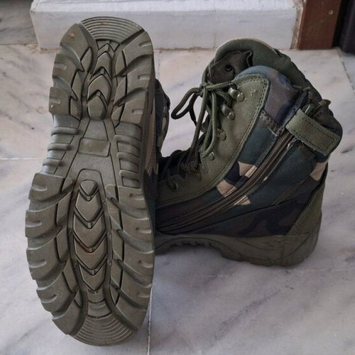 Military camouflage boots wood size 46 new