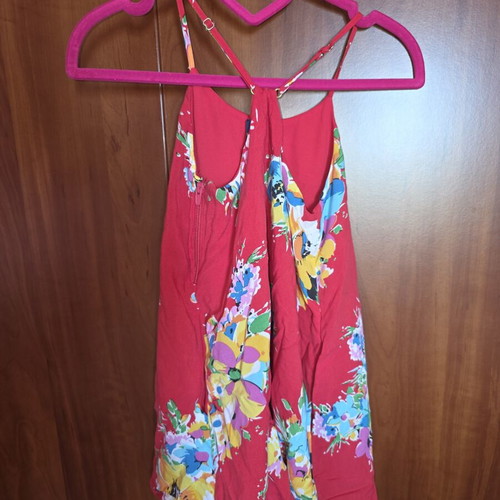 Polo Ralph Lauren Girls' Red Floral Dress size 3 years like new