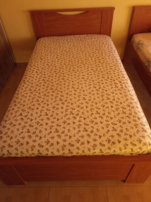 Single bed with mattress like new