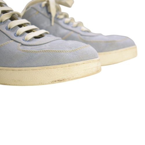Louis Vuitton Monogram Denim Low-Top Sneakers used, men's size 43.5
