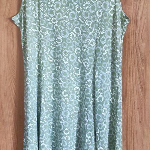 Summer dress new, size L, cool, canvas fabric