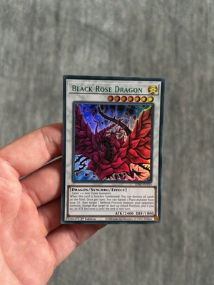 Yugioh Black Rose Dragon like new LDS2
