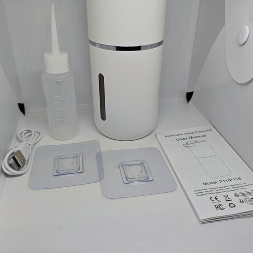Automatic Touchless Soap Dispenser P11/P11S like new, white minimal design
