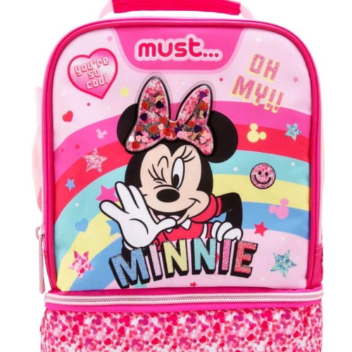 Minnie Must Disney "Oh My Minnie" insulated lunch bag like new