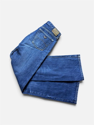 Armani Jeans Indigo 003 Series vintage τζιν σε ίσια γραμμή, W27