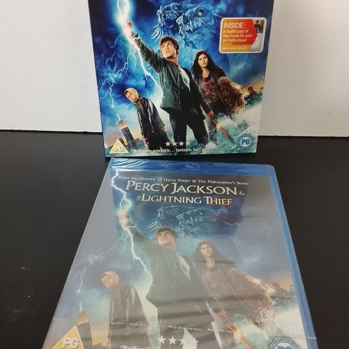 Percy Jackson & the Lightning Thief Blu-Ray new with Greek subtitles