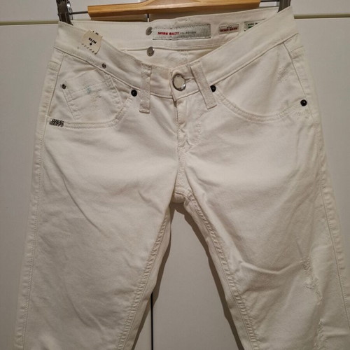 Miss Sixty Women Skinny Jeans used, white, size 27