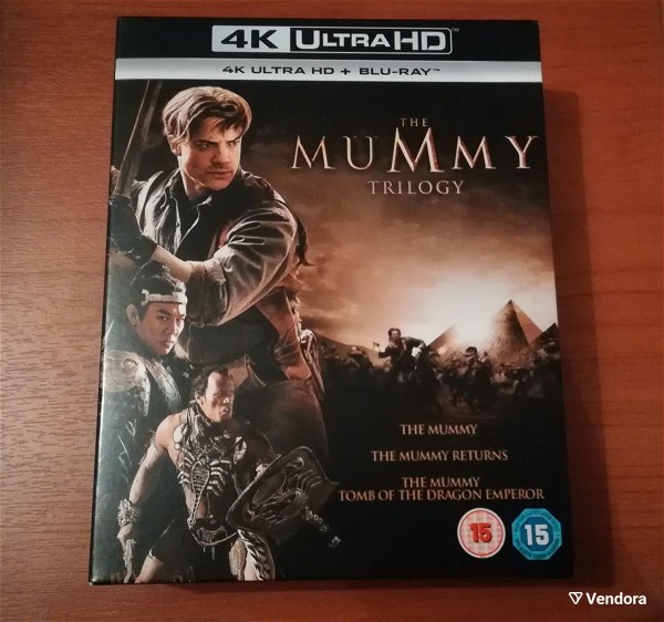  The Mummy (i moumia) trilogia (ochi 4K UHD - mono Blu-ray)