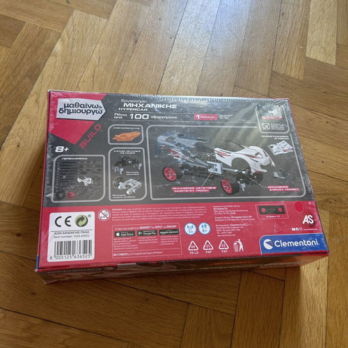 Mechanical Workshop Hypercar STEM kit new for kids 8+